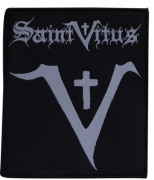 SAINT VITUS White-Logo Aufnäher