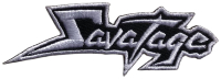 SAVATAGE - Cut Out Logo - 3,9 x 10,4 cm - Patch