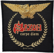SAXON - Carpe Diem - 9,8 cm x 9,8 cm - Patch