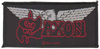 SAXON - Logo / Eagle - 10 cm x 5 cm - Patch