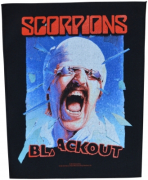 SCORPIONS - Blackout - 30,2 cm x 36 cm - Backpatch