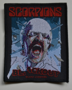 SCORPIONS - Blackout - 8,4 cm x 10,4 cm - Patch