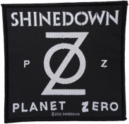 SHINEDOWN - Planet Zero - 9,8 cm x 9,8 cm - Patch