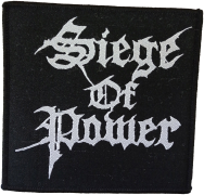 SIEGE OF POWER - Logo - 9,8 cm x 10,1 cm - Patch