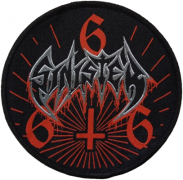 SINISTER - 666 - 10 cm - Patch