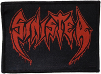 SINISTER - Bloody Logo - 10,3 cm x 7,7 cm - Patch