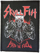 SKULL FIST - Paid In Full - 10 cm x 7,7 cm - Patch
