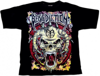 BENEDICTION Skull T-Shirt