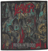 SLAYER - Reign In Blood - 10 cm x 10,5 cm - Patch