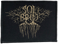 SOLBRUD - Gold Logo - 6,8 x 9,9 cm - Patch