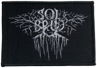 SOLBRUD - White Logo - 6,8 x 9,9 cm - Patch