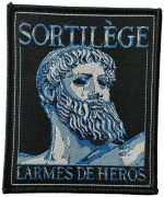 SORTILEGE - Larmes De Heros - 8,5 x 7,1 cm - Patch