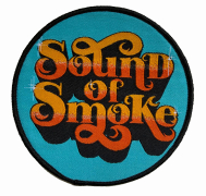 SOUND OF SMOKE - Logo - 9,9 cm - Patch