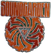 SOUNDGARDEN - Badmotorfinger Orange On Green - 9,9 x 9,6 cm - Patch