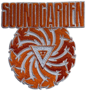 SOUNDGARDEN - Badmotorfinger Orange On White - 9,9 x 9,6 cm - Patch