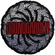 SOUNDGARDEN - Logo Swirl B&W - 8,8 x 9 cm - Patch
