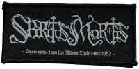 SPIRITUS MORTIS - Doom Metal From The Ultima Thule Since 1987 - 4,5 x 9,8 cm - Patch