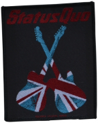 STATUS QUO - Guitars - 8,6 cm x 10,4 cm - Patch