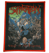 SUFFOCATION - Effigy Of The Forgotten - Red Border - 11,1 x 9,2 cm - Patch