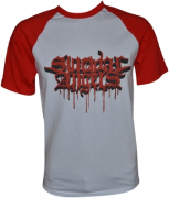 SUICIDAL ANGELS Bloody Logo Baseball-T-Shirt S