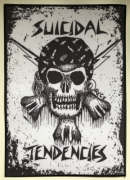 SUICIDAL TENDENCIES - RxCx Skull - 22 cm x 30,6 cm - Backpatch