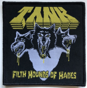 TANK - Filth Hounds Of Hades - 10,2 cm x 10,4 cm - Black-Background - Patch