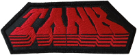 TANK - Logo Cut Out - 4,3 cm x 11,5 cm - Patch
