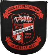 TANKARD - Alcoholic Metal - 9,9 cm x 8,4 cm - Patch