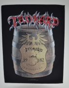 TANKARD Beer Barrel Backpatch - 30 cm x 36,3 cm