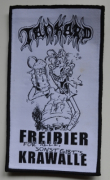 TANKARD - Freibier Für Alle Sonst Gibts Krawalle - Patch