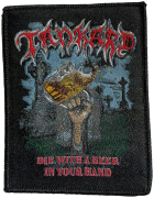 TANKARD - Die With A Beer In Your Hand - 11,1 x 8,6 cm - Patch