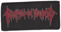 TEMPLE OF DREAD - Logo - 10 cm x 4,8 cm - Patch