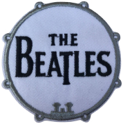 THE BEATLES - Drum Logo - 6 cm - Patch