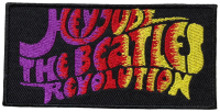 THE BEATLES - Hey Jude / Revolution - 4,8 x 9,8 cm - Patch