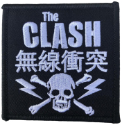 THE CLASH - Skull & Crossbones - 8,1 x 8,1 cm - Patch