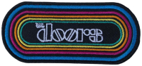 THE DOORS - Rainbow Logo - 4 x 8,9 cm - Patch