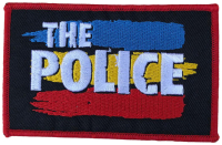 THE POLICE - 3 Stripes Logo - 6,3 x 10 cm - Patch