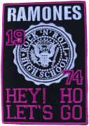 RAMONES - High School - 9,8 x 6,8 cm - Patch