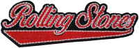 THE ROLLING STONES - Logo Cut Out - 3,1 cm x 9,1 cm - Patch