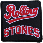 THE ROLLING STONES - Team Logo Square - 8,5 x 8,5 cm - Patch