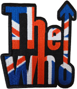 THE WHO - Union Jack - 9,4 x 7,6 cm - Patch