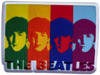 THE BEATLES - Colour Head Shots - 7,5 x 9,9 cm - Patch