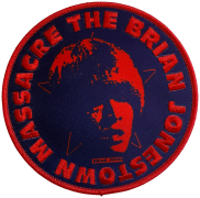 THE BRIAN JONESTOWN MASSACRE - Logo Navy - 10,3 cm - Patch