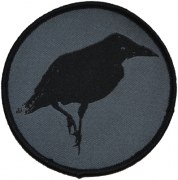 THIEFAINE - Corbeau rond - 8,3 cm - Patch