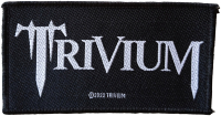 TRIVIUM - Logo - 5,5 cm x 10,2 cm - Patch