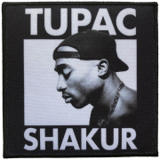 TUPAC - Only God Can Judge Me - 10 x 10 cm - Patch