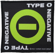 TYPE O NEGATIVE - Negative Symbol - 10 cm x 10 cm - Patch