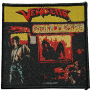 VENDETTA - Brain Damage - Black Border - 9,8 x 9,5 cm - Patch