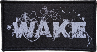 WAKE - Logo - 10,3 cm x 5,6 cm - Patch