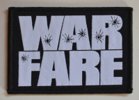 WARFARE - Logo - 10,3 cm x 7,3 cm - Patch